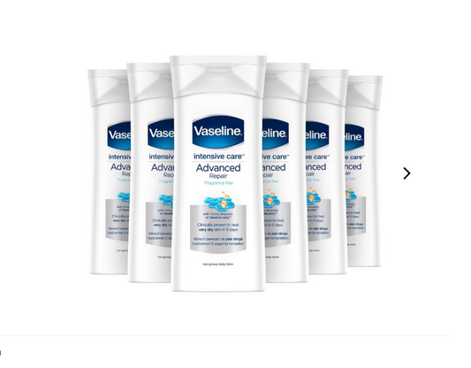 Vaseline Intensive Care Body Lotion - Advanced Repair - 6 x 200 ml