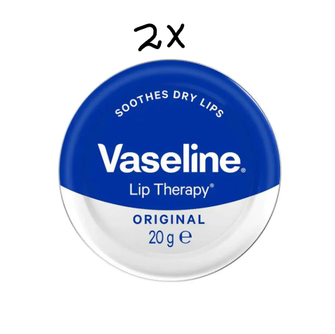 Vaseline Lip Therapy 2 Pieces Original