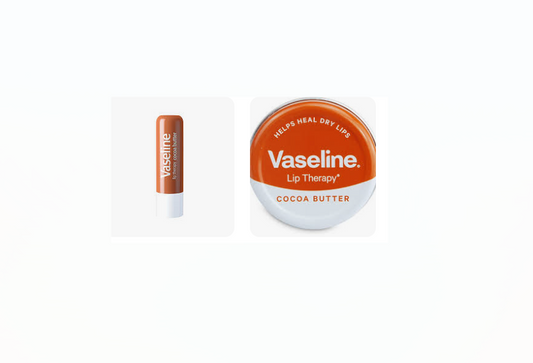 Vaseline lip therapy cocoa butter & lip balm| value set