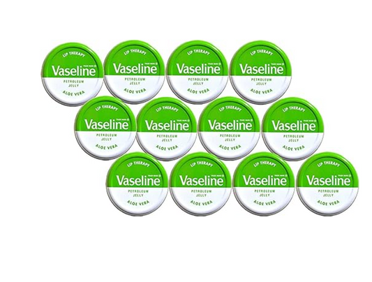 Vaseline Lip Therapy 12 Pieces Aloe Vera