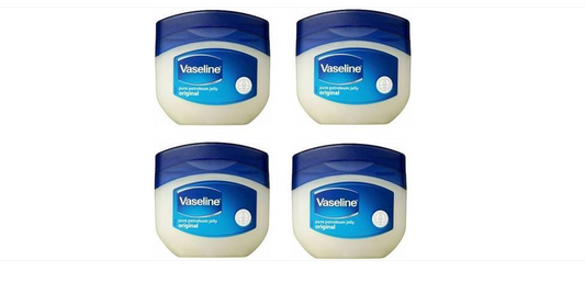 VASELINE - Pure Petroleum Jelly Original - Value pack 4 x 50 ml
