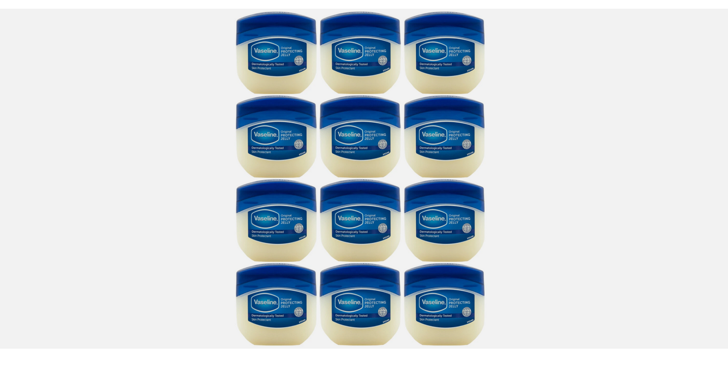 Vaseline Petroleum Jelly Regular 100ml - pack of 12
