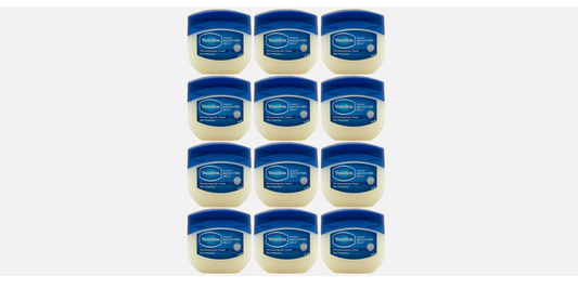 Vaseline Petroleum Jelly Regular 100ml - pack of 12