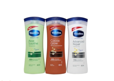 Vaseline Body Lotion - Advanced Repair / Aloe Soothe / Cocoa Radiant 400ml