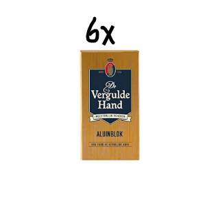 Gilded Hand Alum Block - 75g - Value Pack of 6