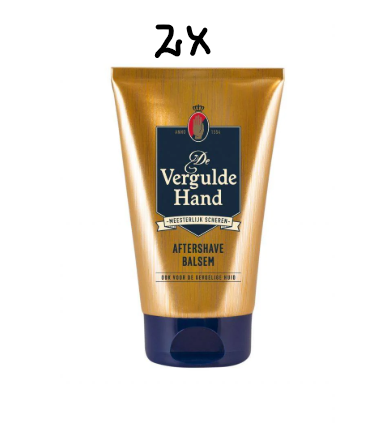 The Gilded Hand Aftershave Balm 2 x 100 ml Duo