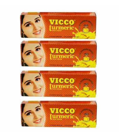 Vicco Turmeric Ayurvedic Cream 4 X 50 grams