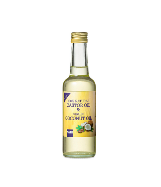 Yari 100% Natural Castor Oil & Virgin Coconut Oil 250 ml