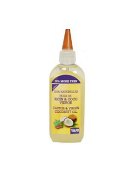 Yari 100% Natural Castor & Virgin Coconut Oil -105ml