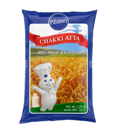 Pillsbury Chapati Chakki Atta Whole Wheat Flour – 10 kg