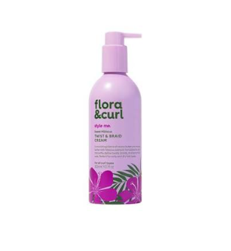 Flora & Curl Sweet Hibiscus Twist & Braid Cream 300 ml