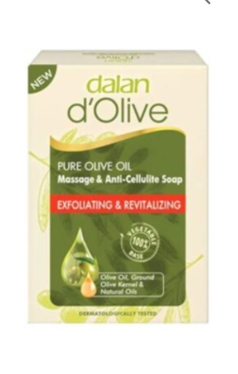 Dalan d’Olive Pure Olive Oil Exfoliating Soap 150g