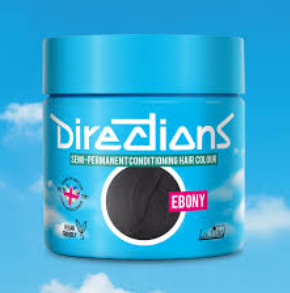 Directions Ebony Semi Permanent Hair Color 100ml