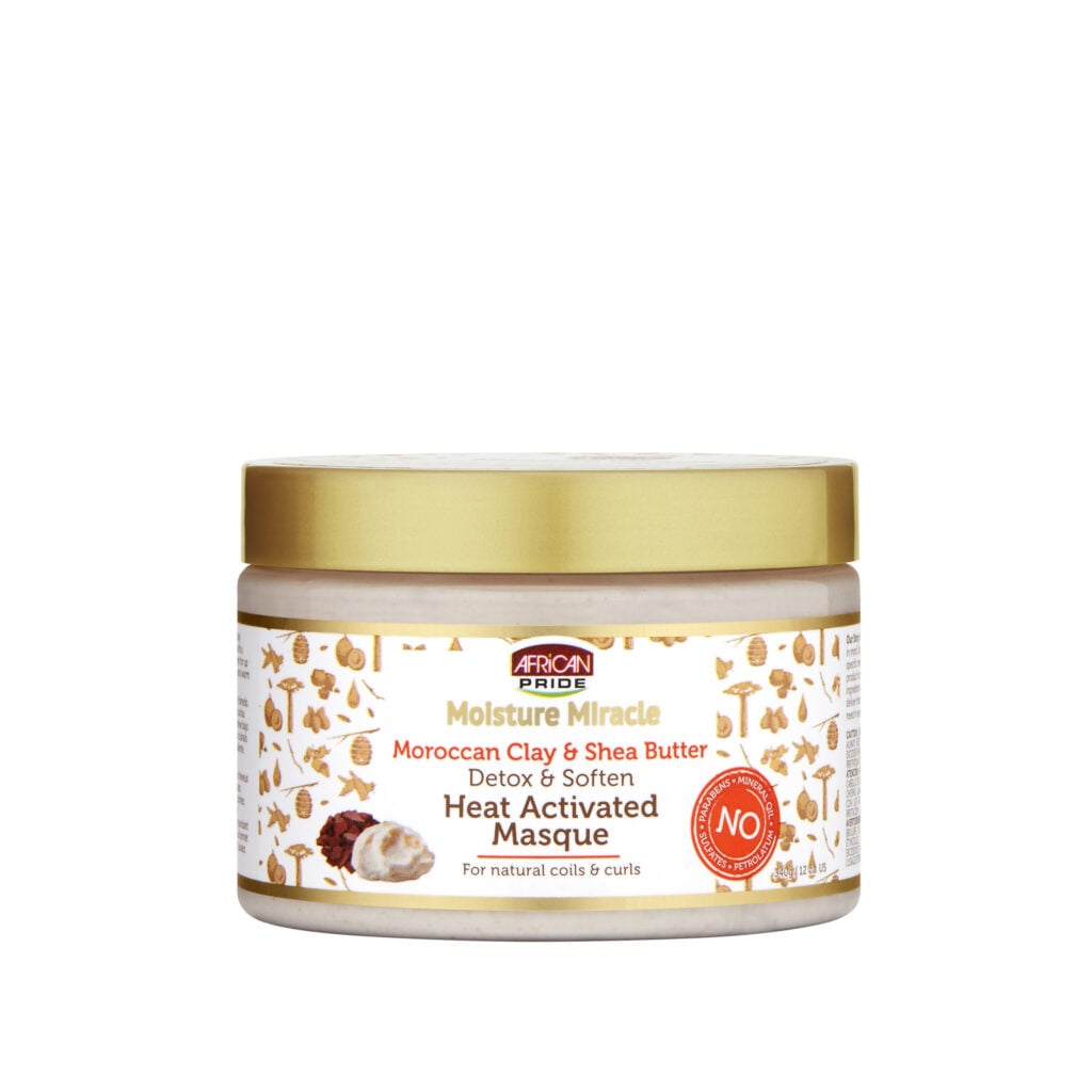 African Pride Moisture Miracle Heat Activated Masque 12oz