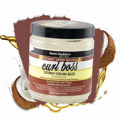 Aunt Jackie’s Coconut Creme Recipes Curl Boss Coconut Curling Gélee 443ml