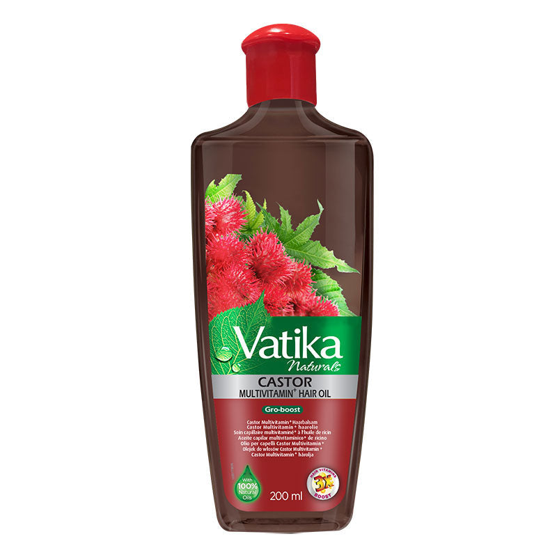 Dabur Vatika Hair Oil Castor 200ml.
