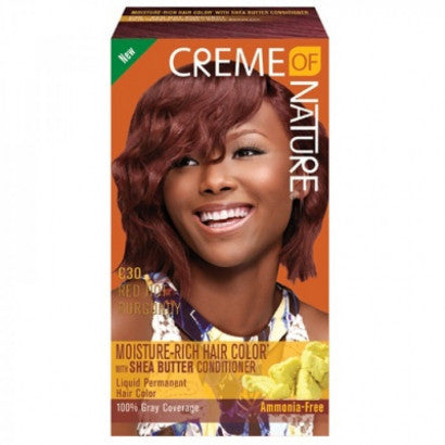 Creme of Nature Liquid Hair Color #C30 Red Hot Burgundy