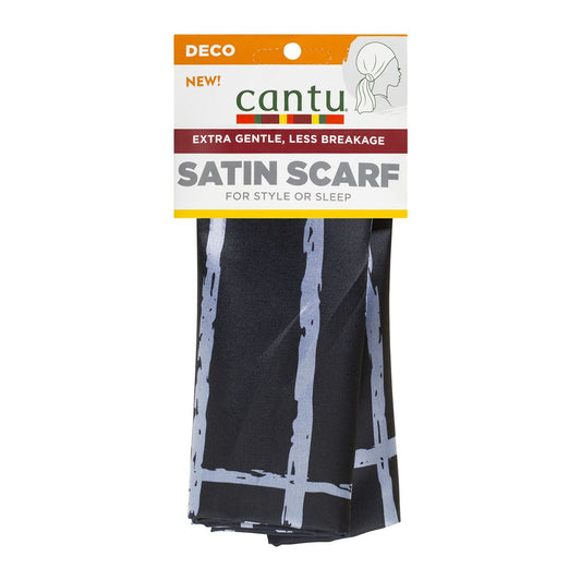 Cantu Satin Scarf for style or sleep (pattern) deco