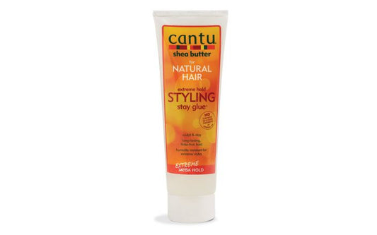 Cantu Natural Extreme Hold Styling Stay Glue Gel 8 oz