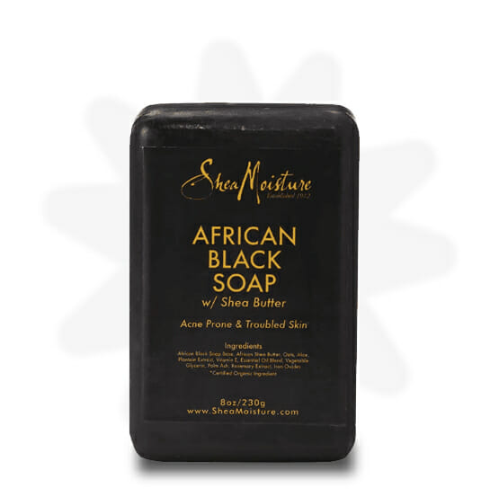 Shea Moisture African Black Bath &amp; Body Bar Soap 8oz