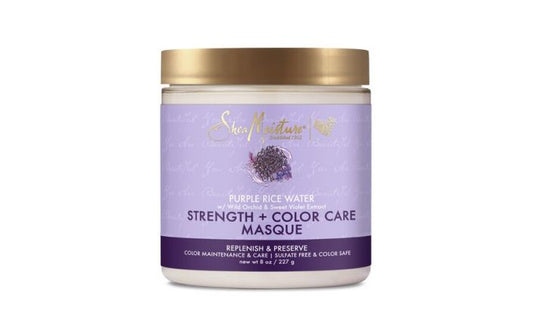 Shea Moisture Purple Rice Water Strength &amp; Color Care Masque 8oz