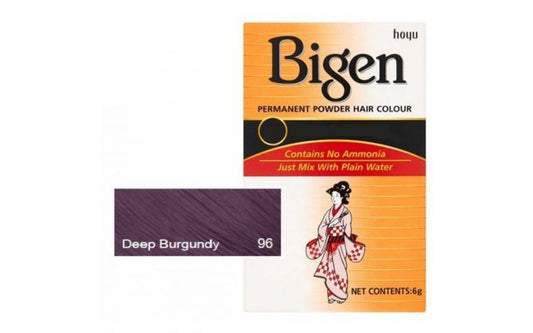 Bigen Powder Hair Color #96 Deep Burgundy