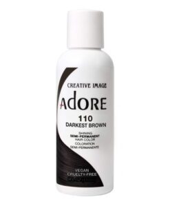 Adore Semi Permanent Hair Color 110 - Darkest Brown 118ml
